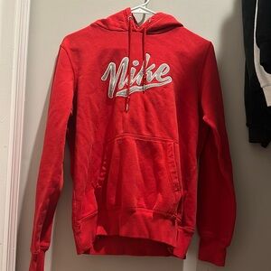 Red Nike Hoodie